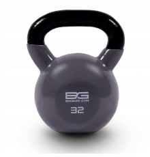 Гиря BRONZE GYM в виниловой оболочке 32 кг